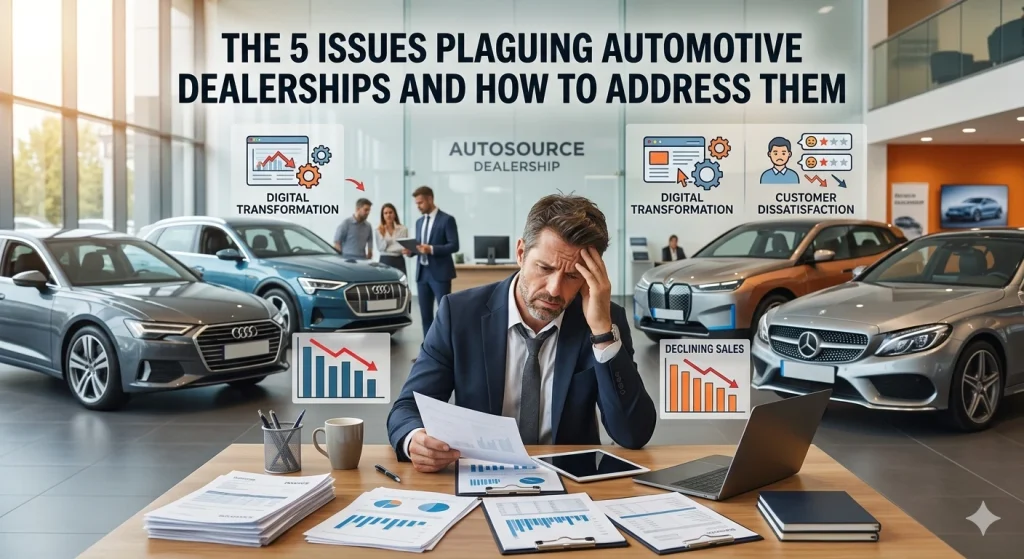 Top 5 challenges faced by automotive dealerships and solutions to overcome them