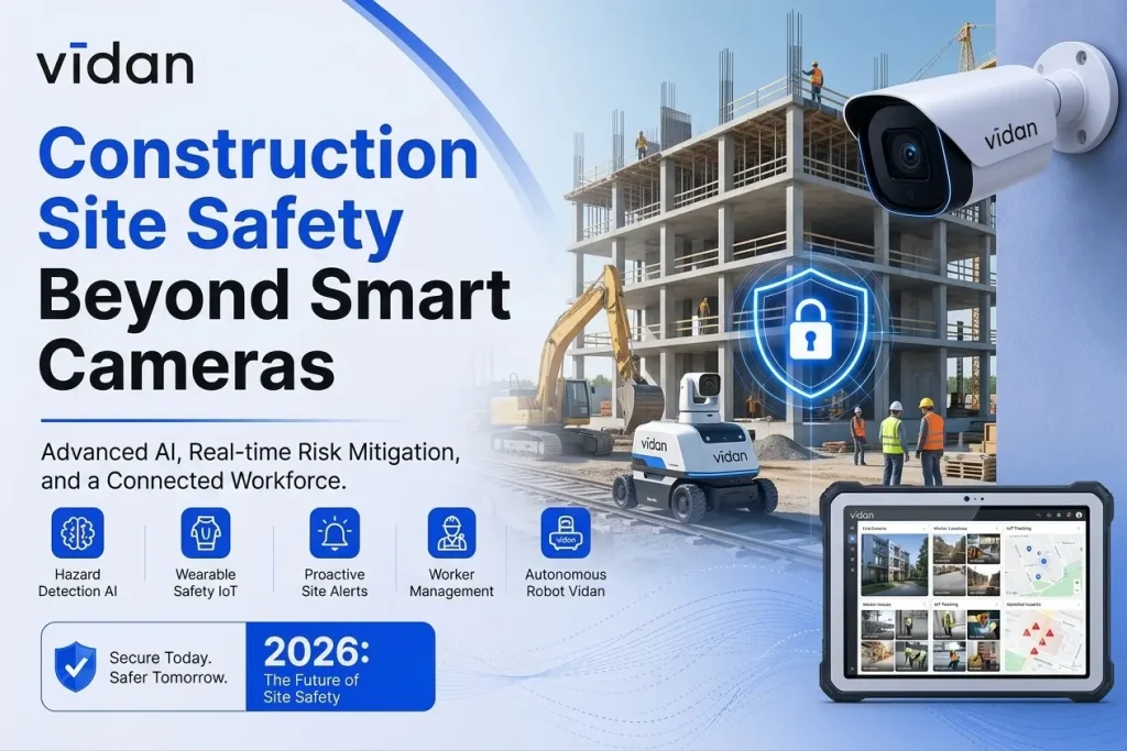 AI agents monitoring construction site risks in real time with intelligent video analytics beyond traditional smart cameras