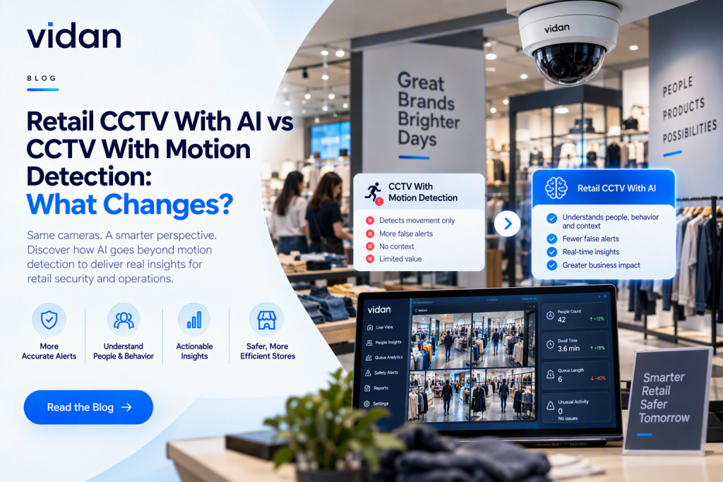 AI-Integrated CCTV for Retail Business vs. Motion Detection